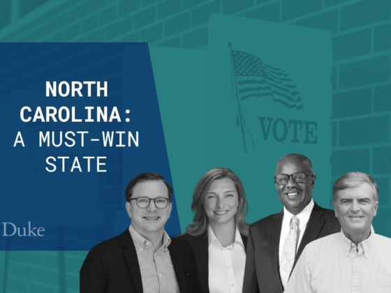 graphic for "North Carolina - A Must Win State" Media Briefing