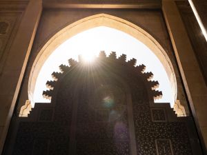 Light through window