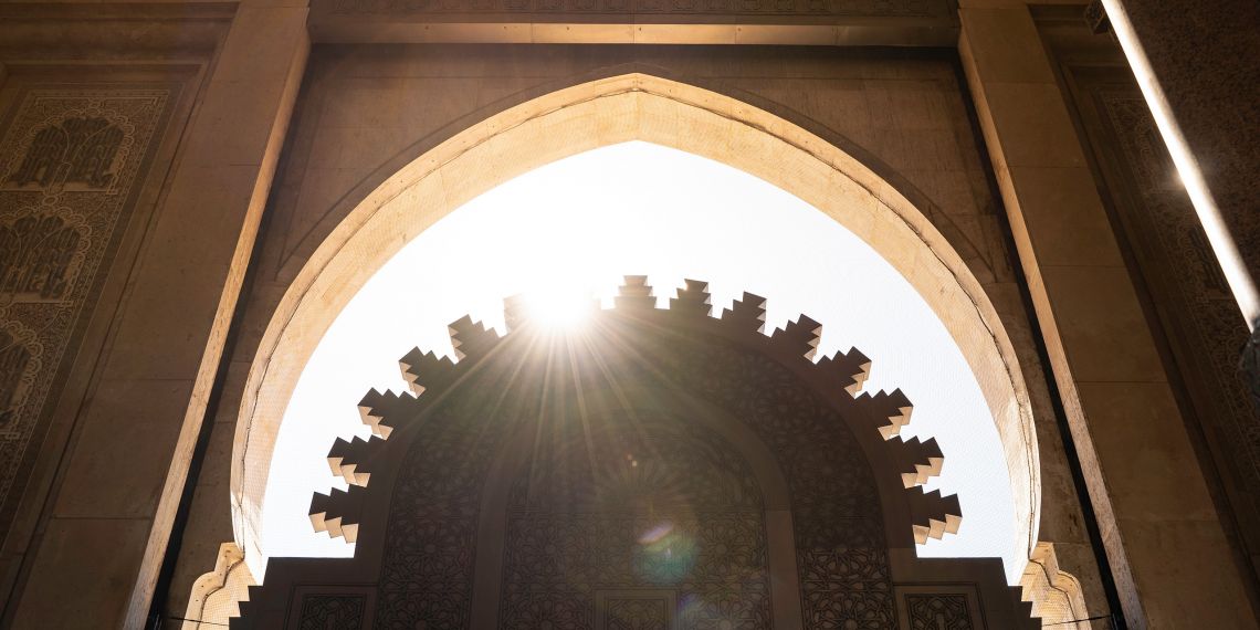 Light through opening in Morocco